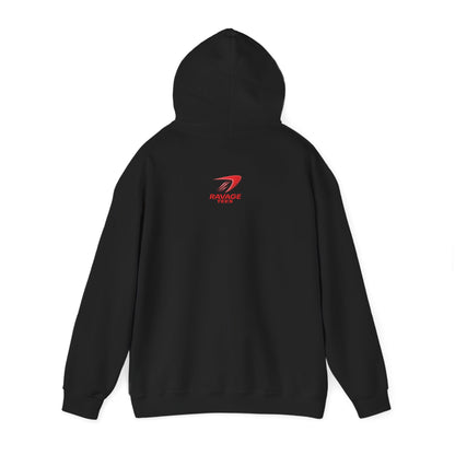 "Ravage Darkness With Light" Graphic Black Pullover Hoodie