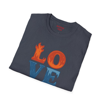 Soft Unisex Freedom & Love Graphic Tee | Gift & Daily Wear