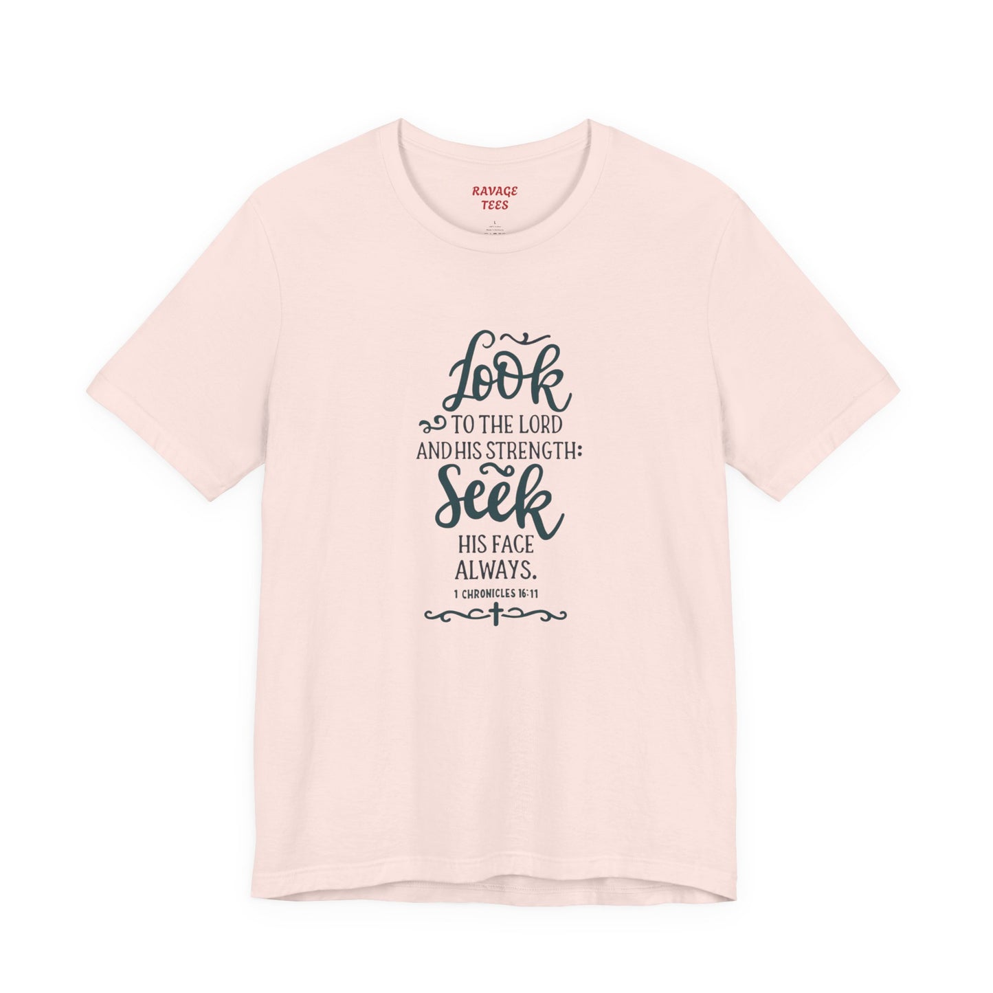 Seek His Guidance Tee: Inspirational Faith Quote Unisex T-Shirt
