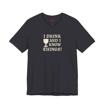 Ravage Funny Drinking Quotes Tee | Unisex Alcohol Humor T-Shirt