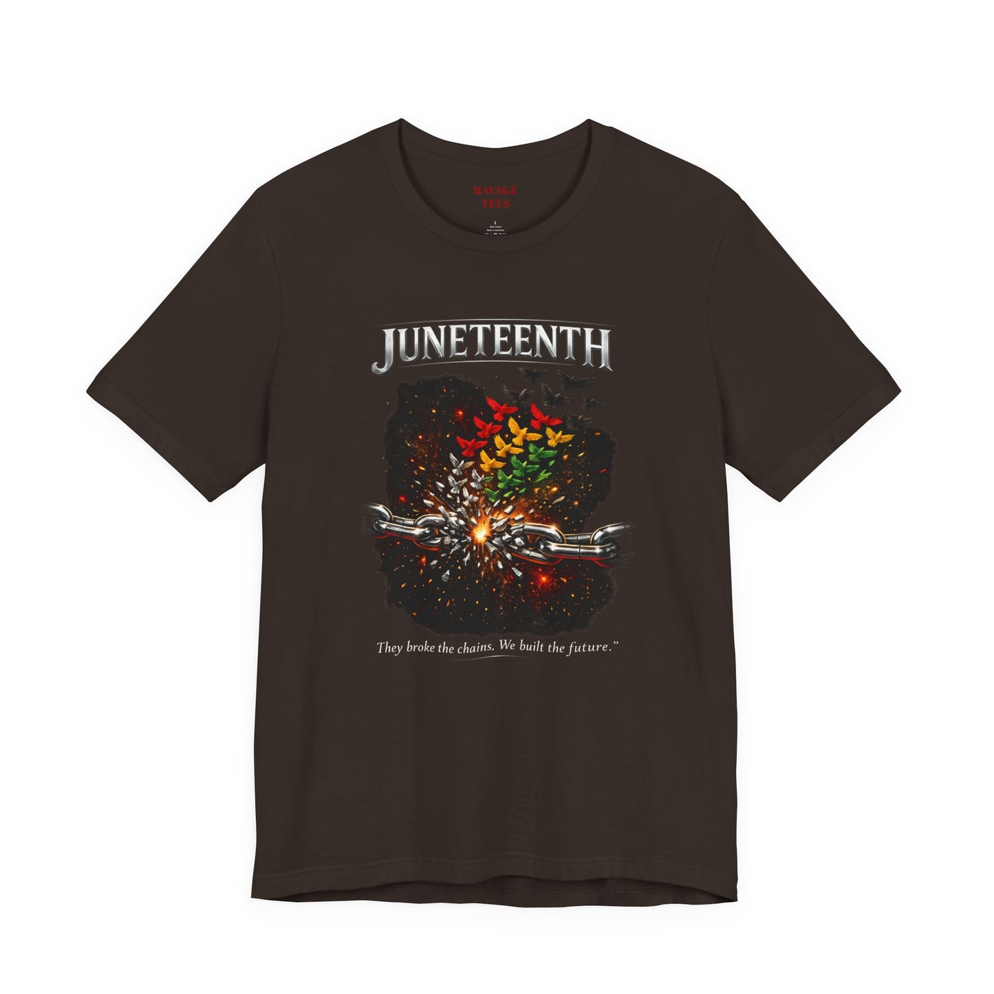 Juneteenth 'They Broke the Chains, We Built the Future' Graphic Tee