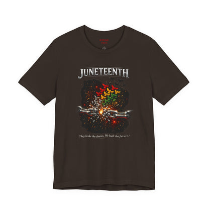 Juneteenth 'They Broke the Chains, We Built the Future' Graphic Tee