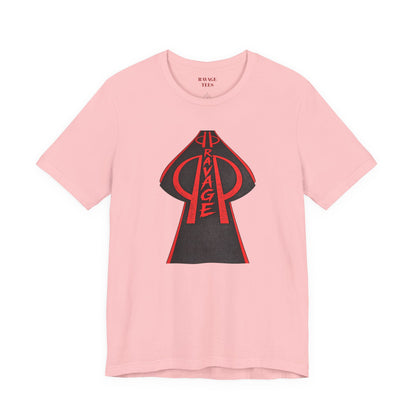 RAVAGE Black & Red Arrowhead Tee