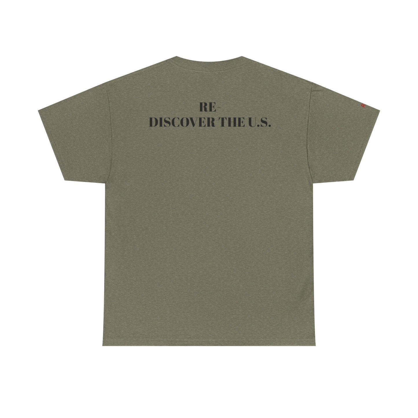Re-Discover the U.S. Travel T-Shirt, Adventure Tee, USA Discovery Shirt