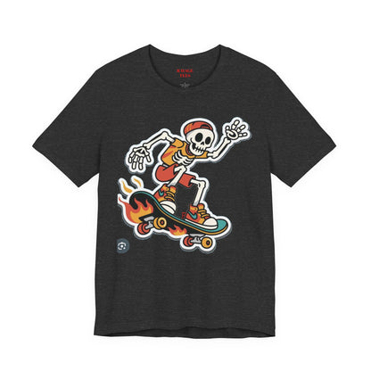 Skateboard Skeleton Tee