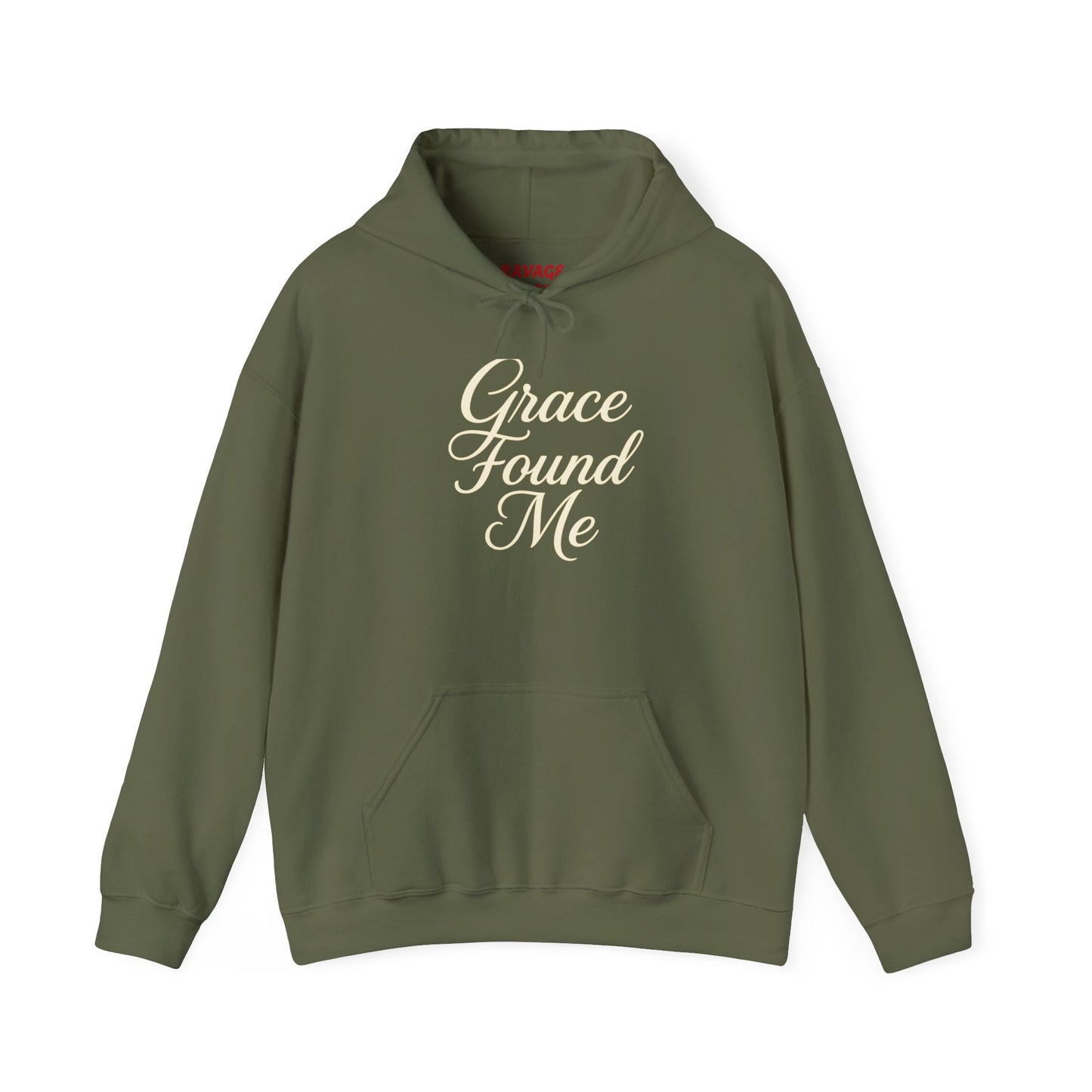Grace Found Me Unisex Hoodie – Inspirational Christian Sweatshirt, Faith-Based Apparel, Cozy Casual Wear, Perfect Gift for Friends and Believers