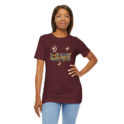 Liv Laugh Love Heart Graphic Tee