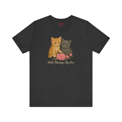 Cute Cat Graphic Tee, Casual Unisex Shirt, Animal Lover Gift, Perfect for Birthdays, Everyday Wear, Cat Mom Shirt, Pet Lover Apparel