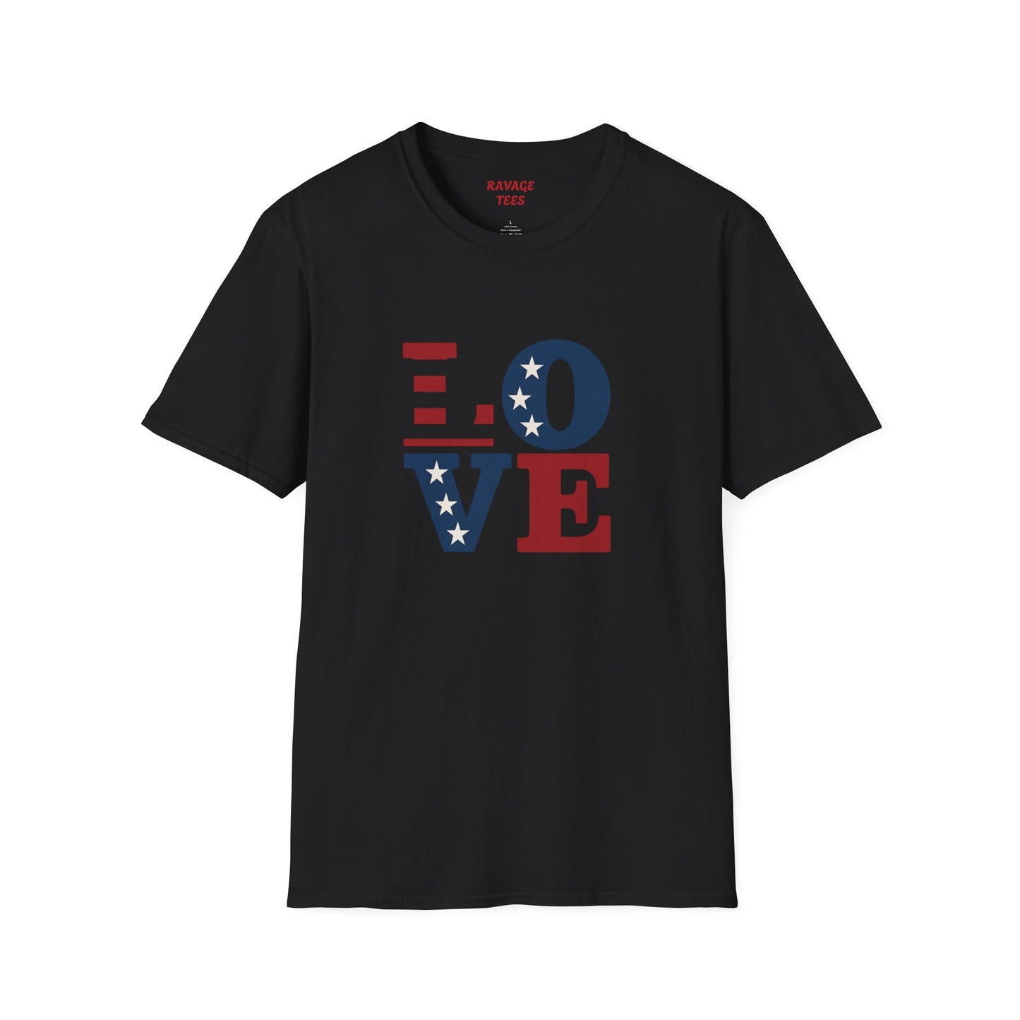 "Freedom & Love" Graphic Tee | Unisex Shirt for July 4th