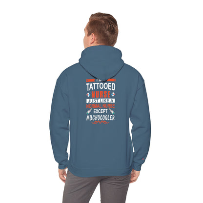 Tattooed Nurse Tee - Unisex Cotton Hoodie for Medical Professionals, Gifts for Nurses, Nurse Appreciation, Medical Humor Tee, Fun [...]