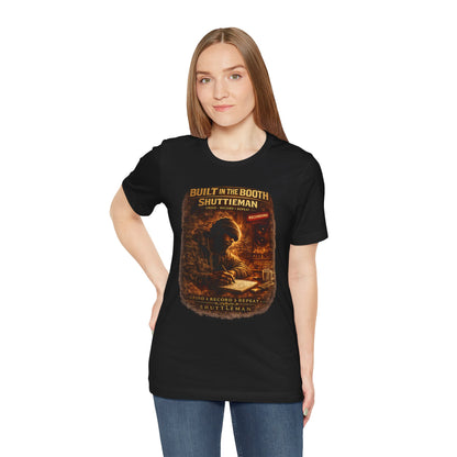 Built In The Booth Tee — Shutt1eman Recording Studio Graphic T‑Shirt