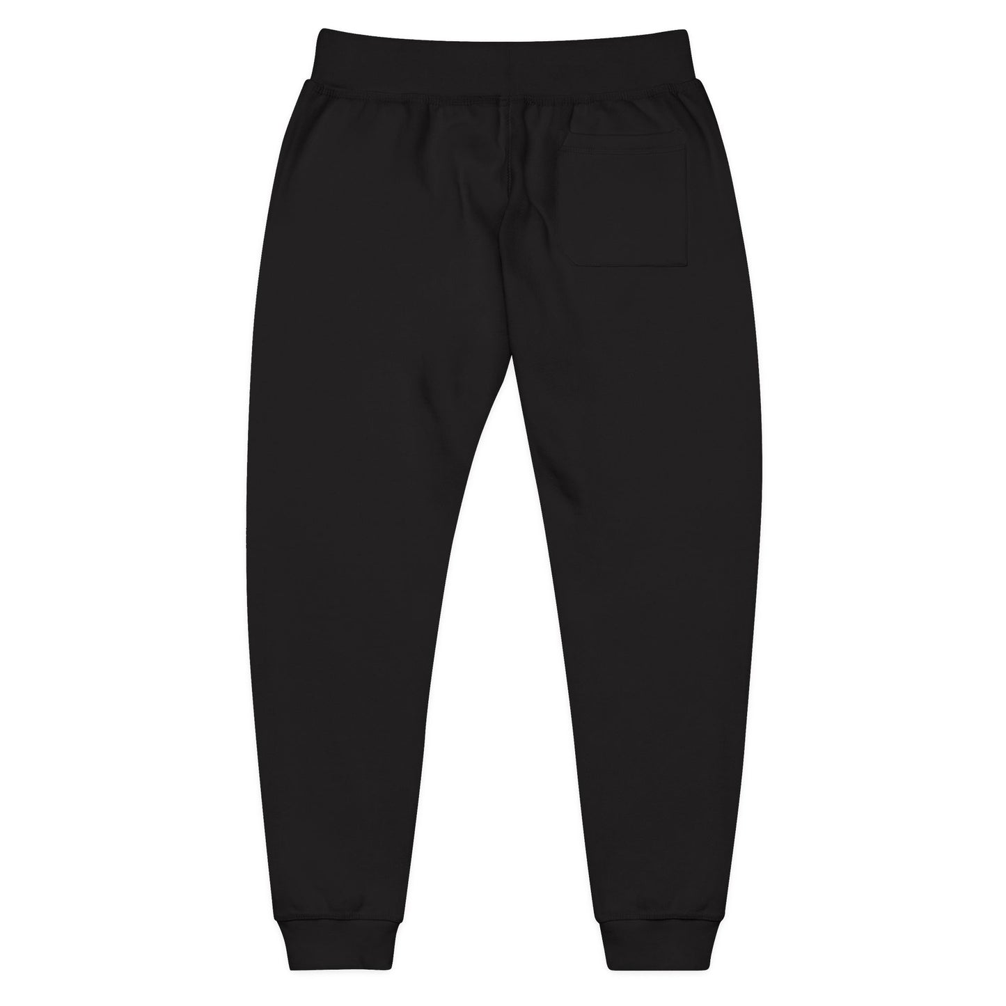 Embroidered '7' Logo Fleece Sweatpants — Cozy White Joggers