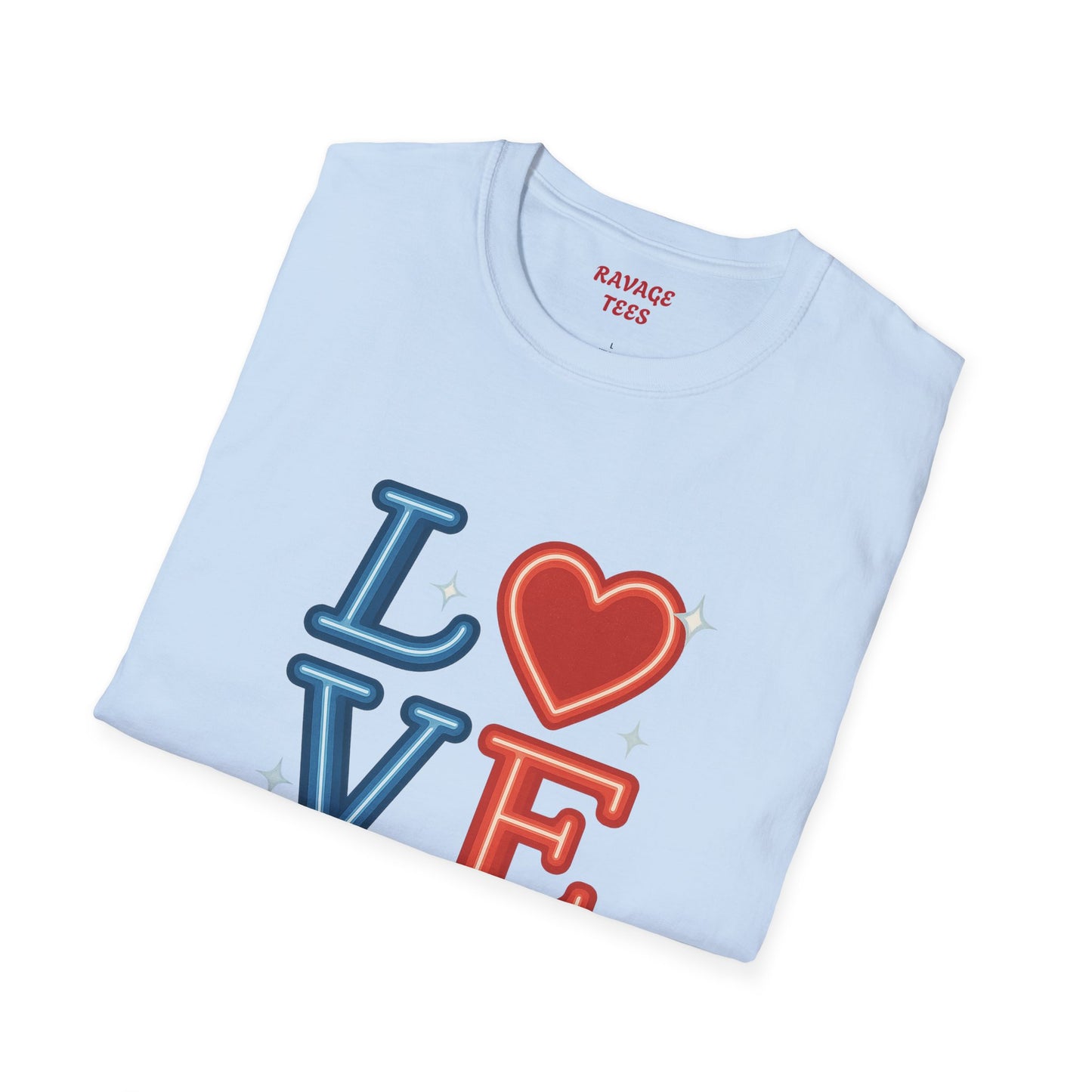 Soft Unisex Freedom & Love Graphic Tee | Gift & Daily Wear