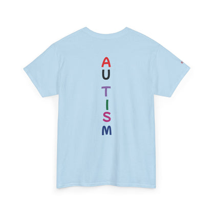Unisex Autism Awareness Tee - Unique Puzzle Design, Perfect Gift for Friends, Family, and Supporters