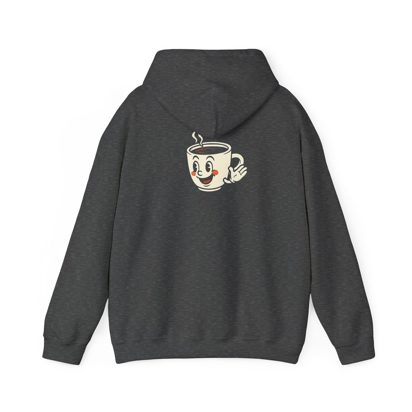 Caffeine Lover's Cozy Hoodie - Unisex Heavy Blend, Gifts for Coffee Enthusiasts, Comfy Sweater for All Occasions, Cute, Fun Design