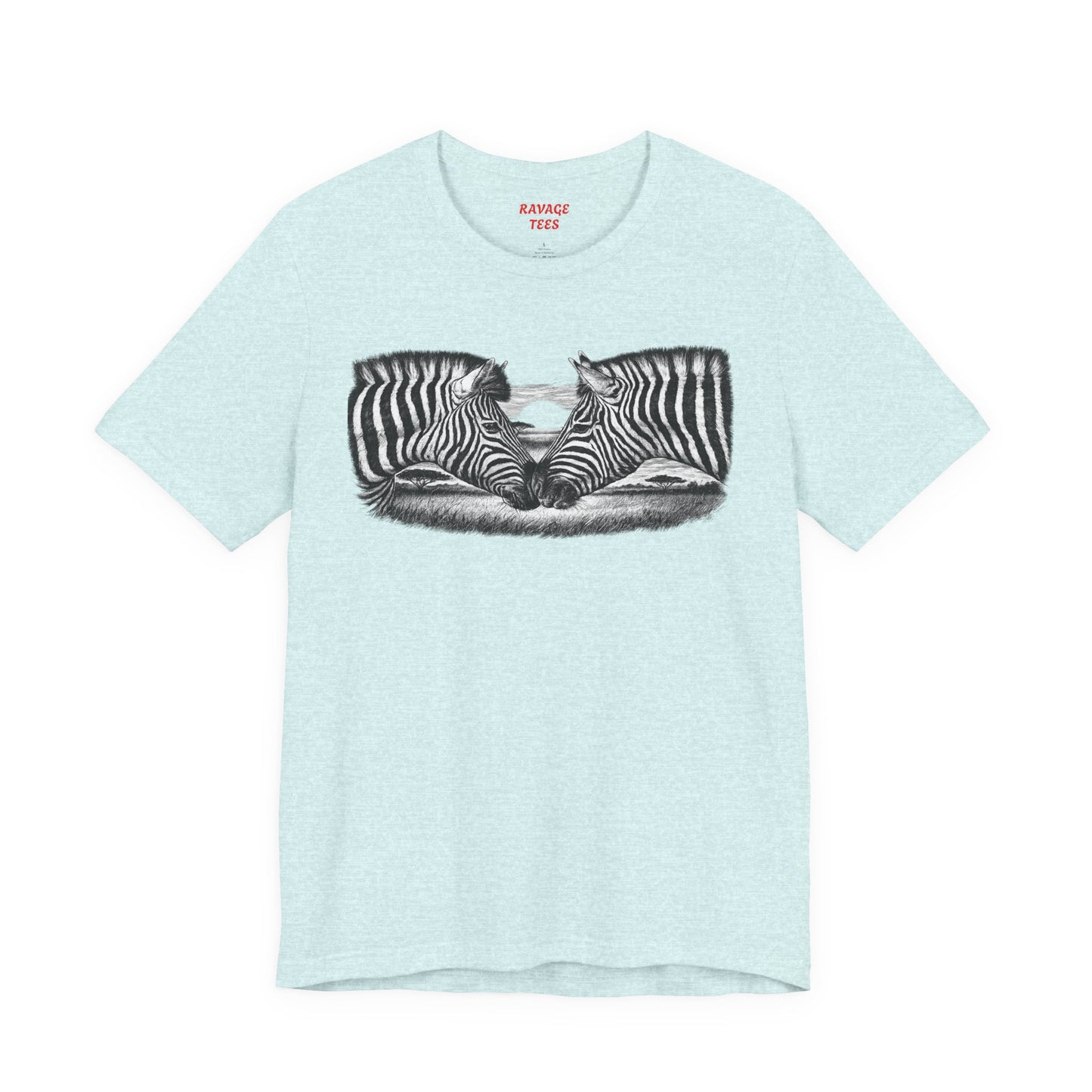 Zebra Heart Tee