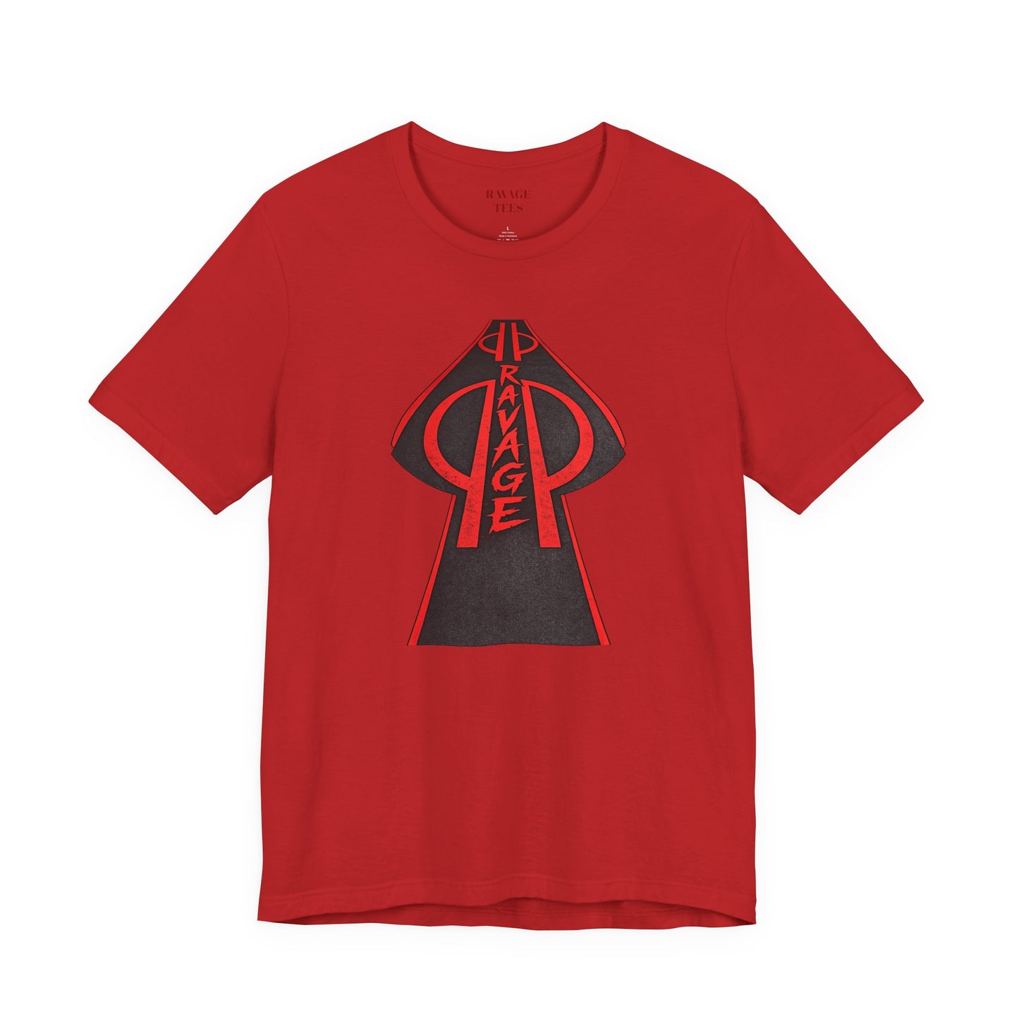 RAVAGE Black & Red Arrowhead Tee
