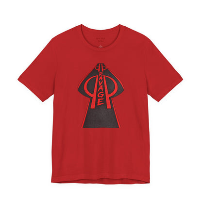 RAVAGE Black & Red Arrowhead Tee