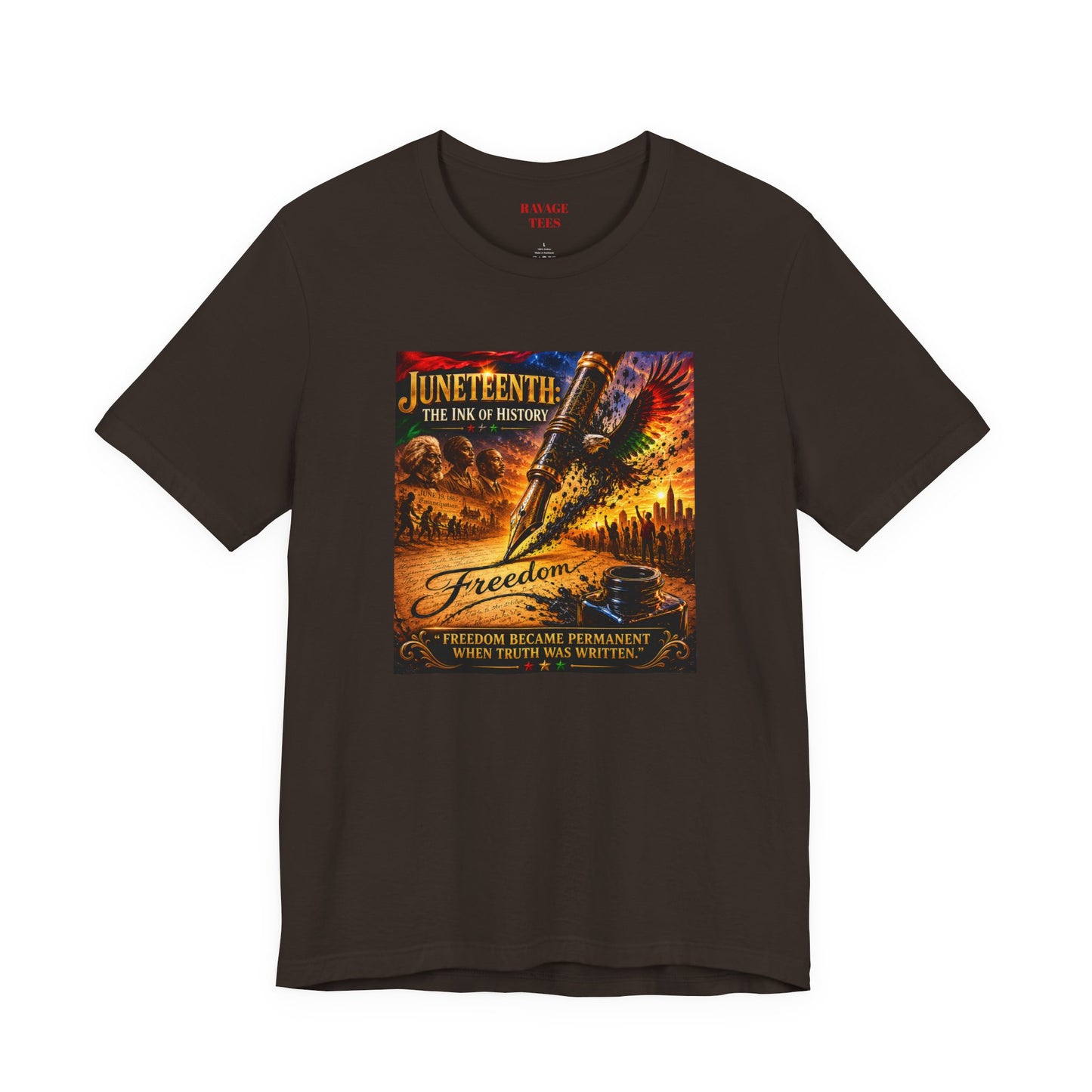 Juneteenth Freedom T-Shirt – 'Freedom Became Permanent'