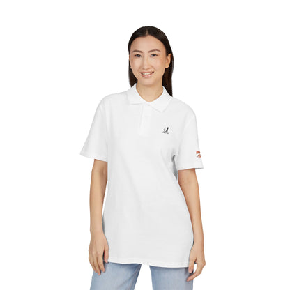 Embroidered Pique Polo Shirt