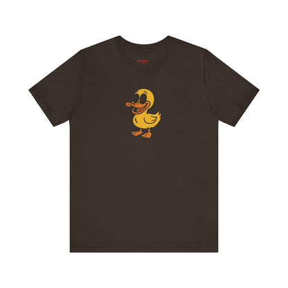 Cute Duck Graphic Tee for Animal Lovers, Unisex T-Shirt, Funny Gift Idea, Casual Wear, Summer Outfit