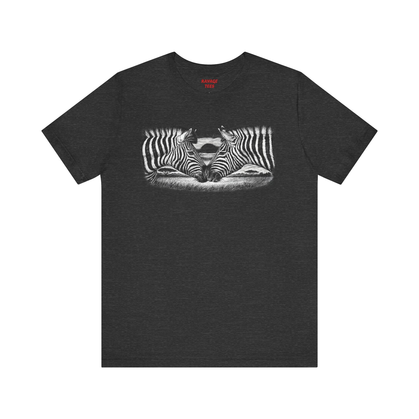 Zebra Heart Tee