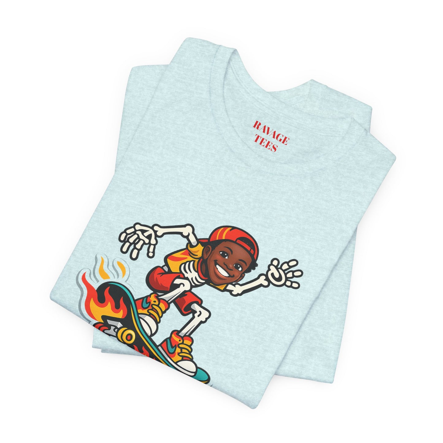 Skateboard Skeleton Tee