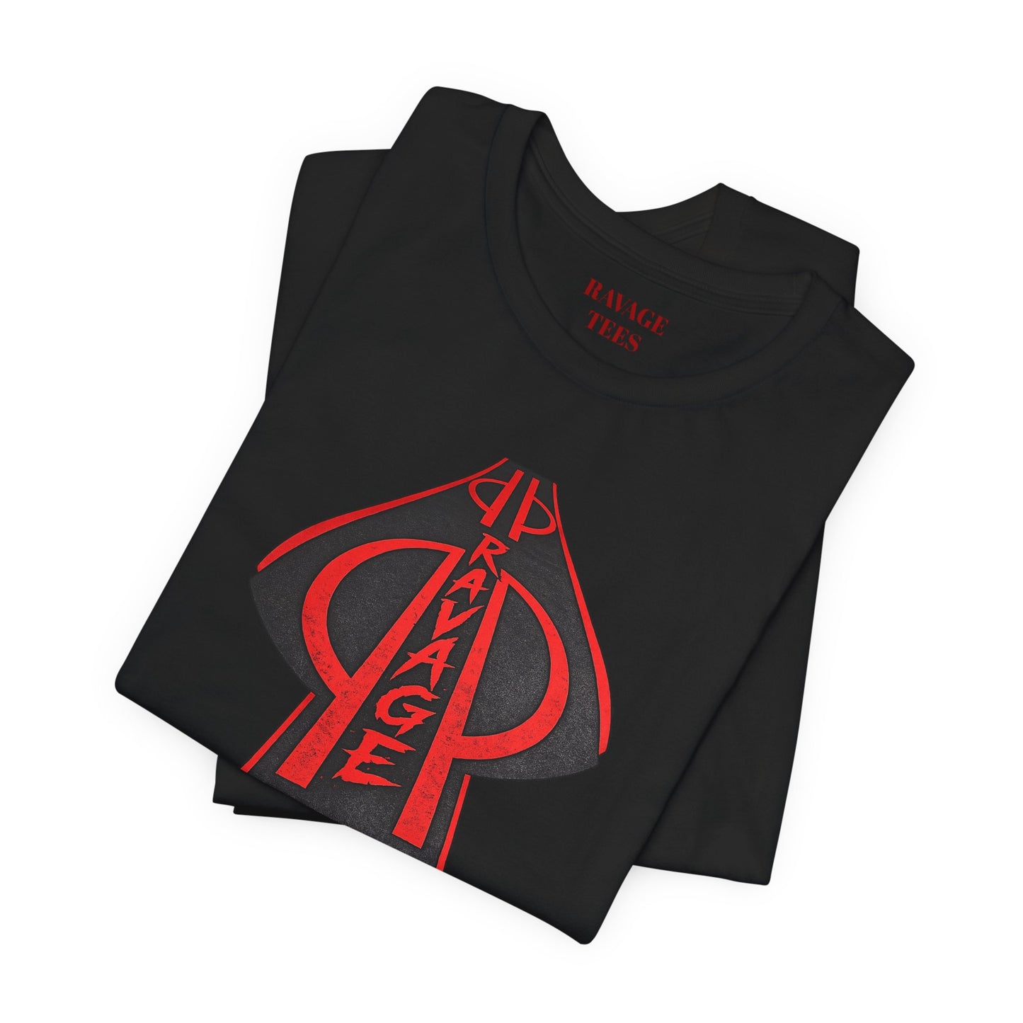 RAVAGE Black & Red Arrowhead Tee