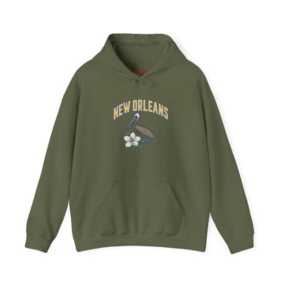 NEW ORLEANS -THE BIG EASY Unisex Hoodie – Cozy Sweatshirt, Casual Travel Souvenir, Relaxed Streetwear Gift for Nature & City Lovers