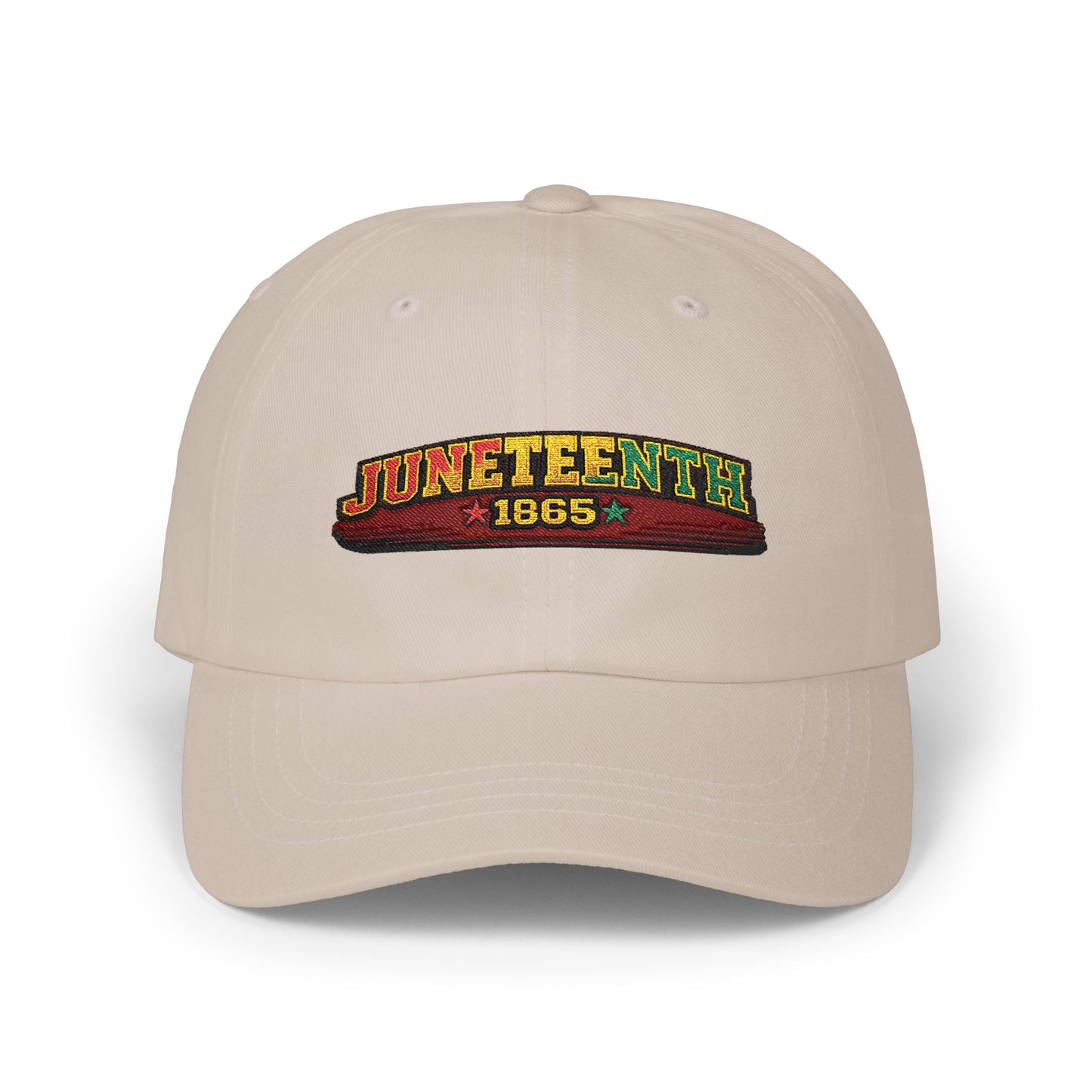 Juneteenth 1865 — Embroidered Celebration Cap