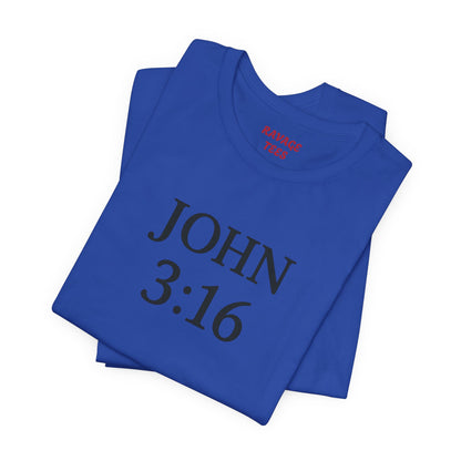 **JOHN 3:16 Faith-Inspired Unisex Tee