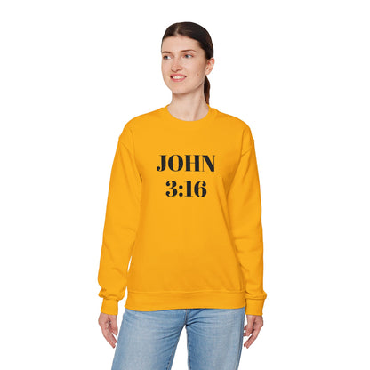 John 3:16 Crewneck Sweatshirt