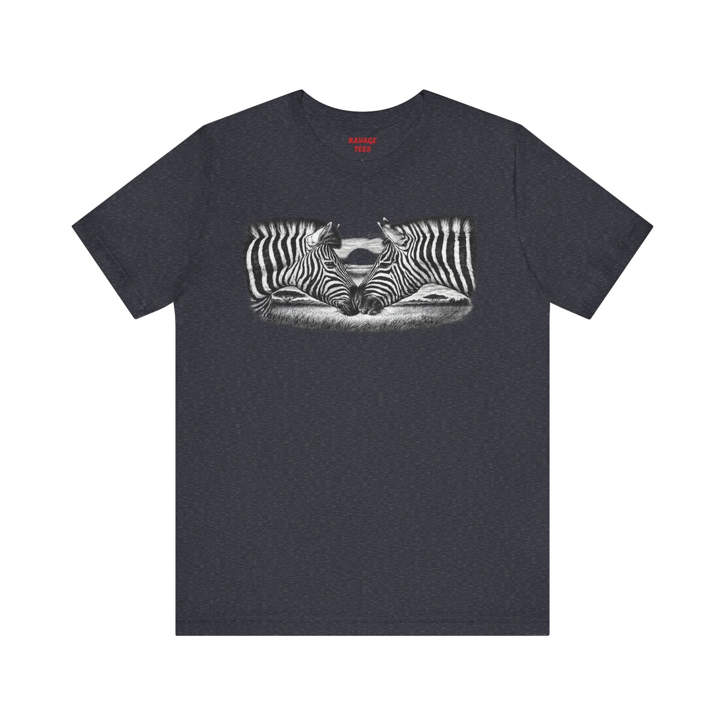 Zebra Heart Tee