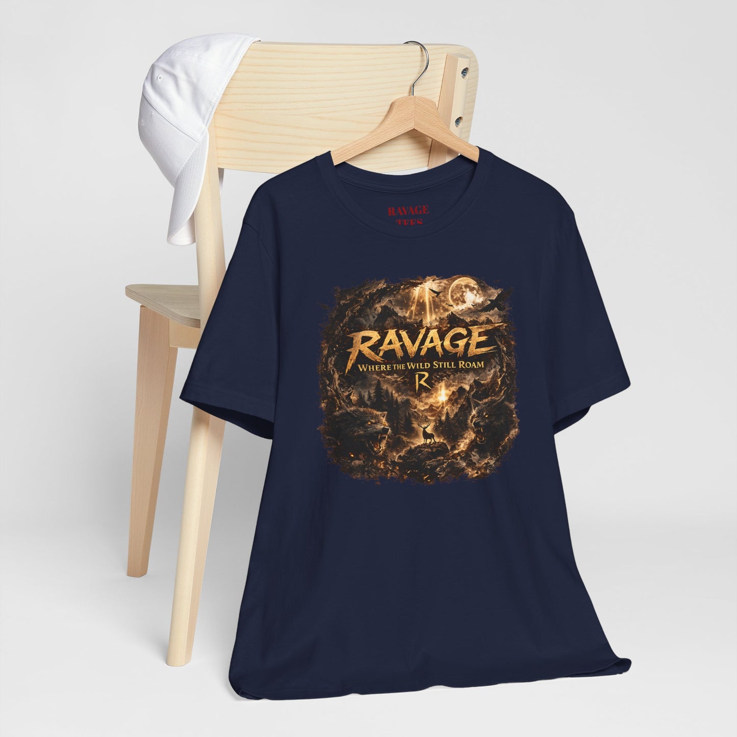 'Ravage Where the Wild Roam' Vintage T-Shirt