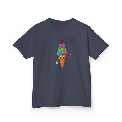 Kids Ice Cream Cone T-Shirt - Fun Summer Apparel, Perfect Gift for Birthdays, Playdates, Ice Cream Lovers, Family Outings