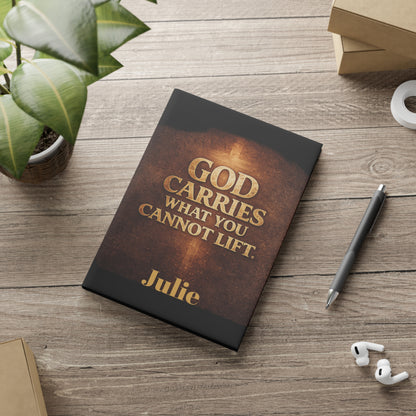 "God Carries What You Cannot Lift" Christian Journal