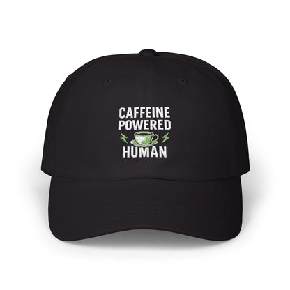 Caffeine Powered Dad Cap | Classic Dad Hat for Coffee Lovers, Perfect Gift for Father's Day, Casual Outings, Everyday Wear, Unisex Hat