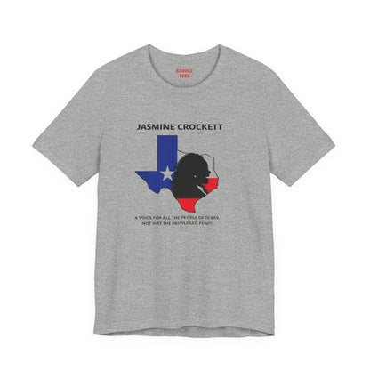 "Vote Jasmine Crockett" Tee Shirt