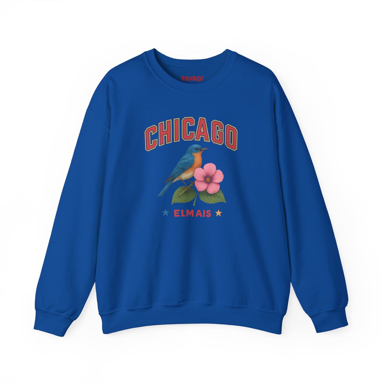 RAVAGE Chicago City Vibe Unisex Crewneck Sweatshirt