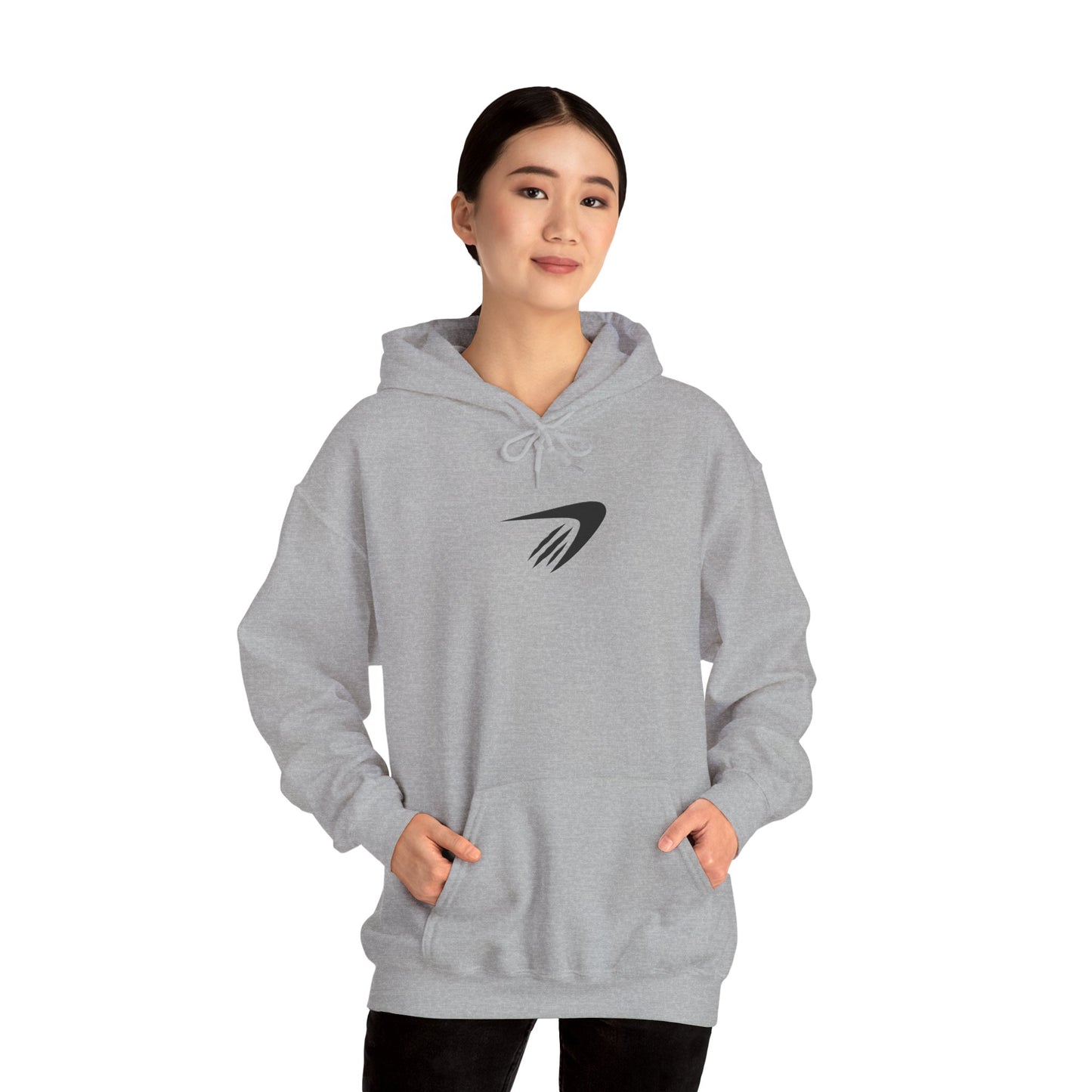 RAVAGE TEES Minimalist Unisex Hooded Sweatshirt – Cozy Everyday Wear for Style and Comfort