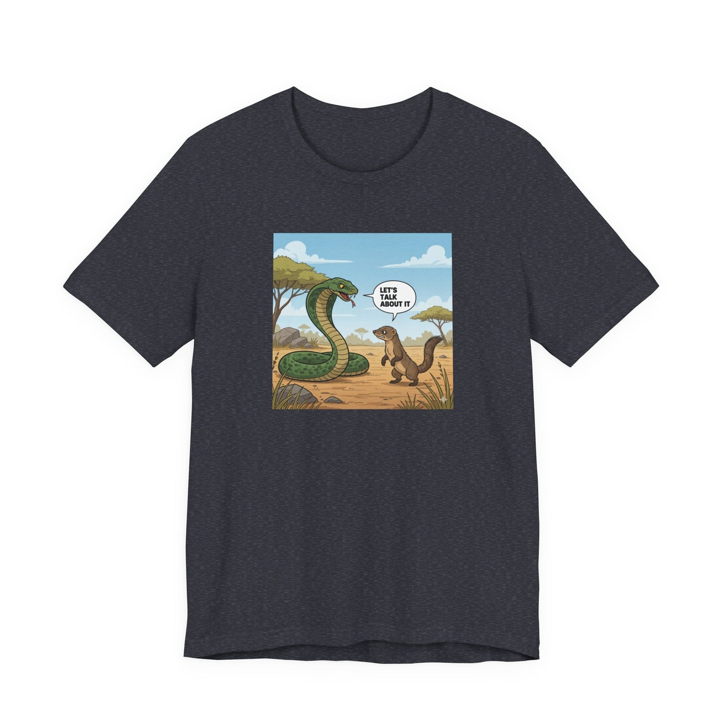 Whimsical Adventure Tee, Funny Graphic Shirt, Gift for Nature Lovers, Eco-Friendly Apparel, Unique Casual Wear, Perfect for Birthdays