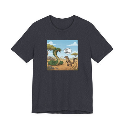 Whimsical Adventure Tee, Funny Graphic Shirt, Gift for Nature Lovers, Eco-Friendly Apparel, Unique Casual Wear, Perfect for Birthdays