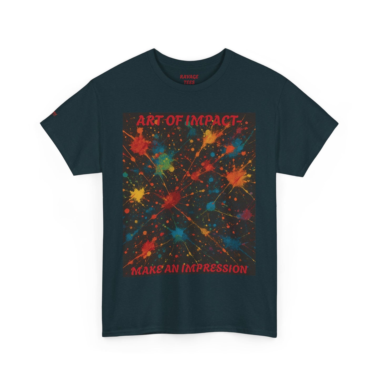 Art of Impact Unisex Heavy Cotton Tee | Bold Graphic T-Shirt, Casual Wear