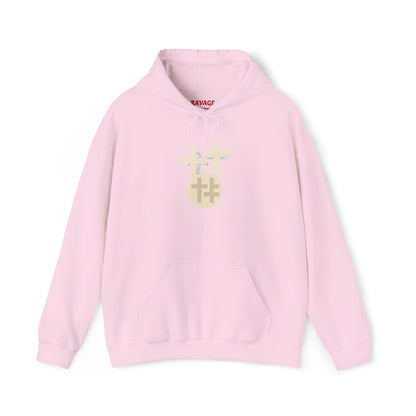 Calvary Cross Unisex Hoodie – Faith-Based Apparel, Christian Symbol Tee, Everyday Casual Wear, Inspirational Gift
