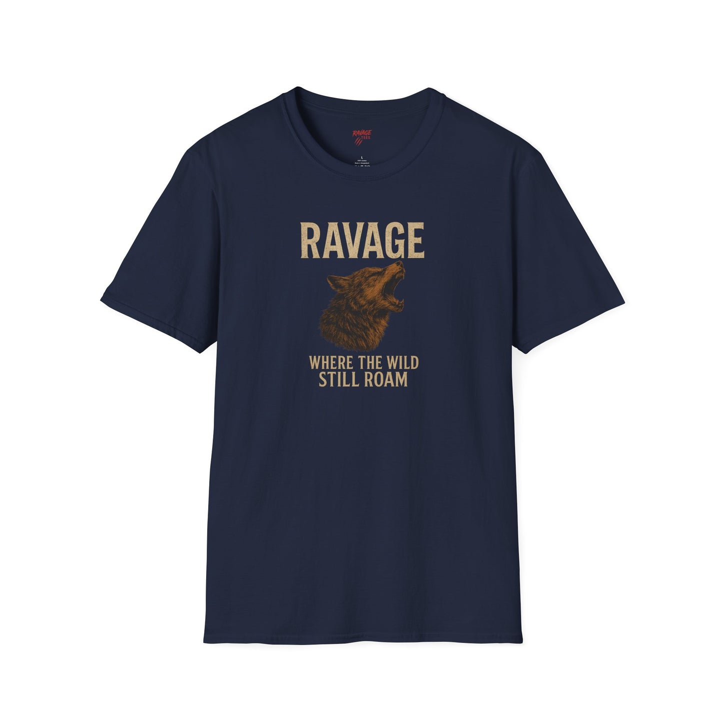 RAVAGE Where the Wild Still Roam Tee | Vintage Adventure Graphic T-Shirt, Unisex Outdoors Apparel, Camping & Nature Lovers Gift
