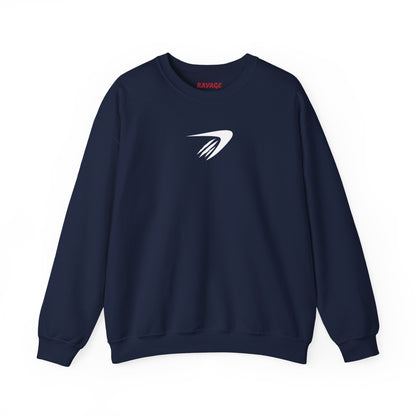 RAVAGE TEES Minimalist Unisex Sweatshirt – Cozy Everyday Wear for Style and Comfort