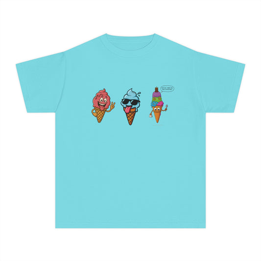 Cool Ice Cream Youth Tee: Fun Midweight Summer T-Shir