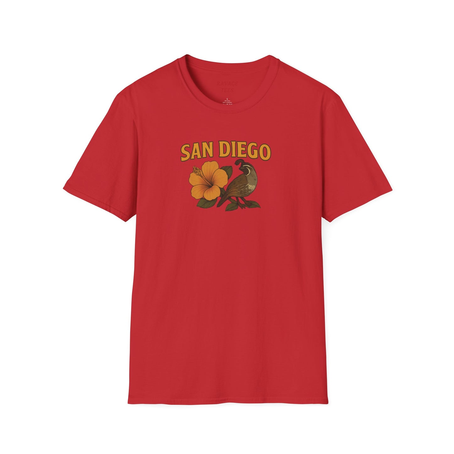 SAN DIEGO Vibes Unisex T-Shirt – Casual Summer Tee, Beachwear, Travel Outfit, Vacation Style, Gift for Him or Her
