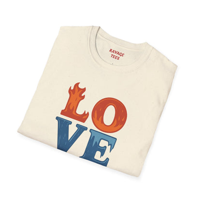 Soft Unisex Freedom & Love Graphic Tee | Gift & Daily Wear