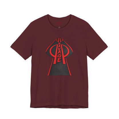 RAVAGE Black & Red Arrowhead Tee